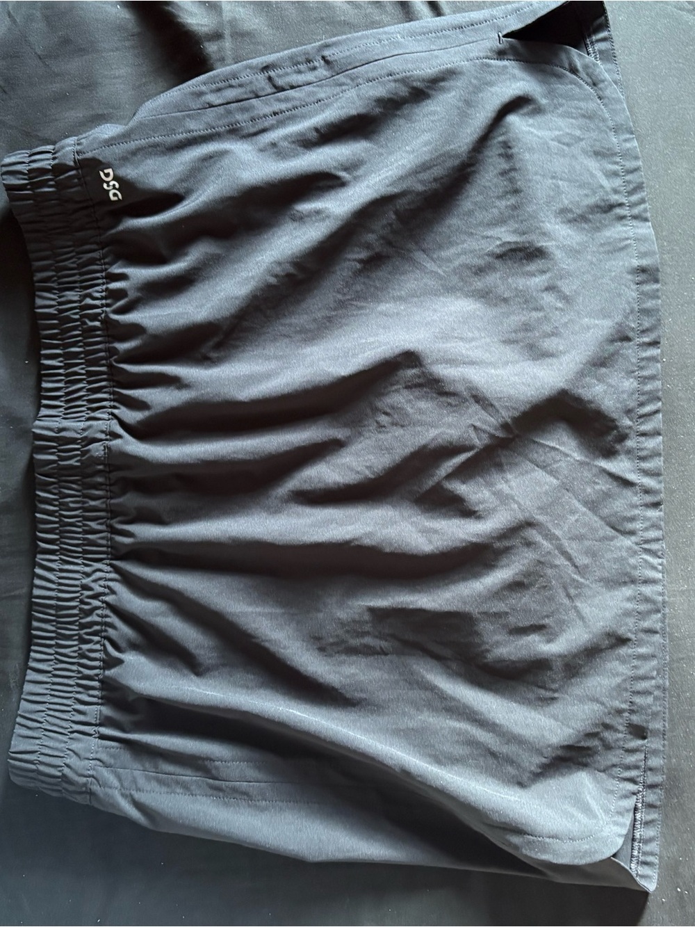 DSG Black Women's Athletic Skort with Elastic Waistband